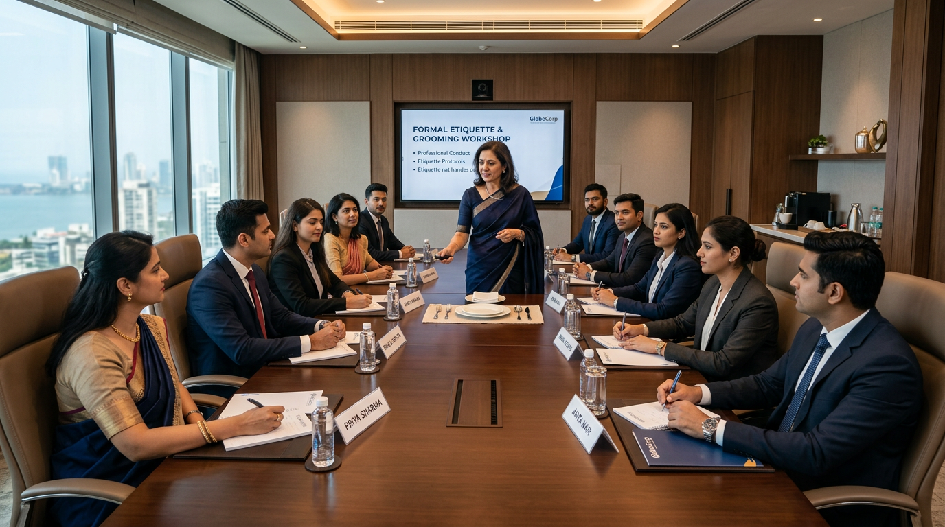 Corporate Etiquette and Grooming: A Complete Guide