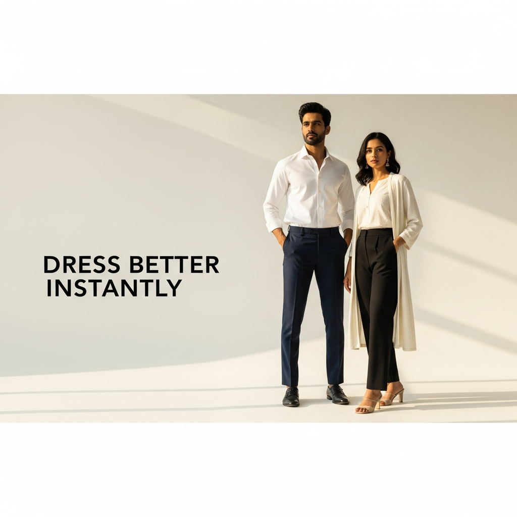 sachin and babi light blue dress What Is Business Casual Attire? (With Examples and Tips) main image 1
